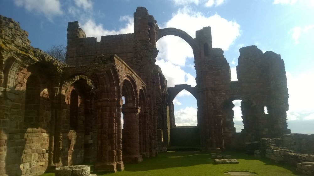 Lindisfarne Priory, Northunberland