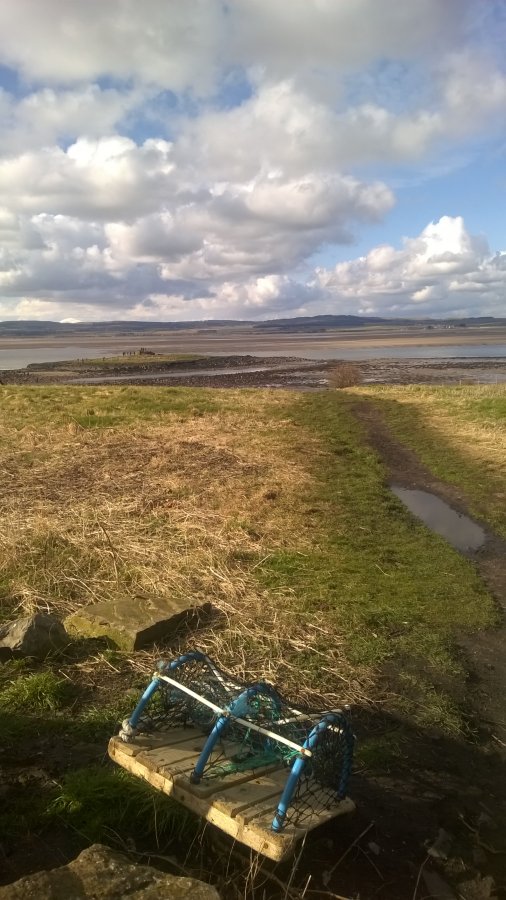 View over Holy Island, Northumberland
