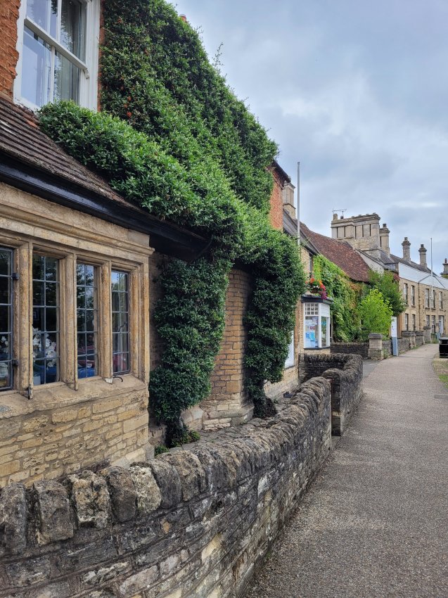 Old Buildings on Higham Ferrers Market Place, Northamptonshire