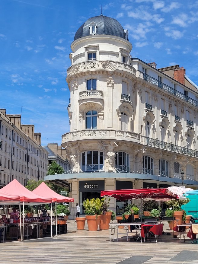 Fin de Si�cle Buidlings, Orl�ans, France