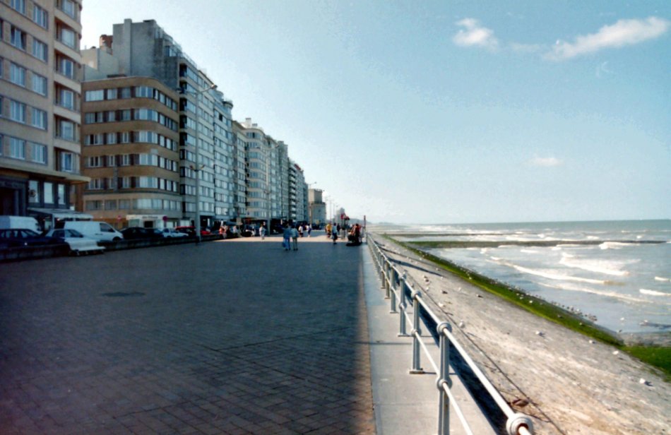 Seafront Promenade, Oostende, Belgium