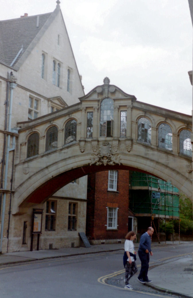 Bridge of Sighs, Oxford, Oxfordshire