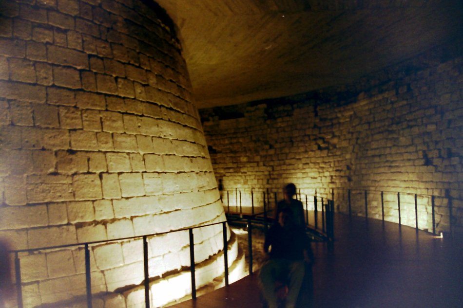 Original Castle Walls, The Louvre, Paris, France