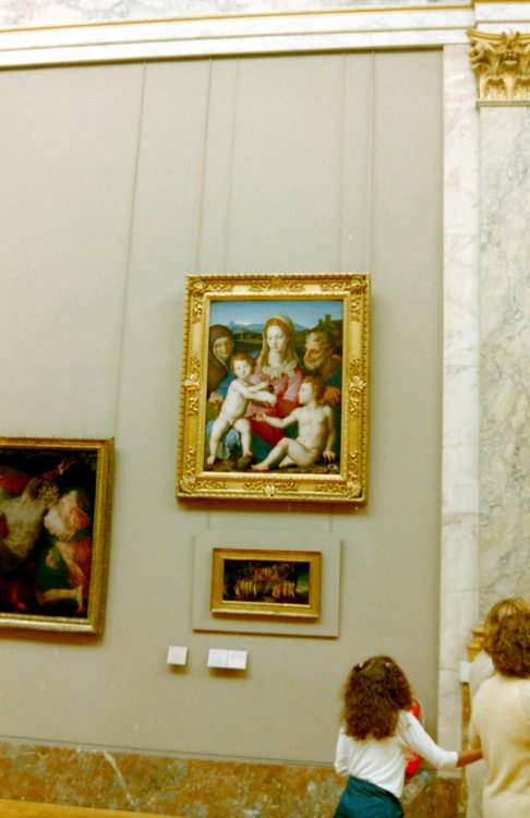 Holy Family with St. Anne and the Infant St. John the Baptist by Bronzino, The Louvre, Paris, France