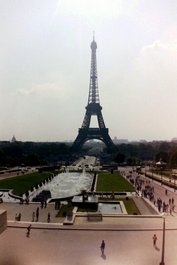 Another view from the Trocadero Gardens, Paris, France