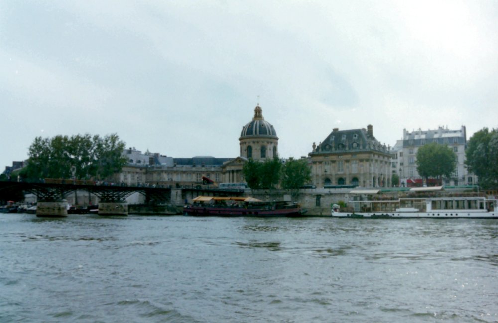 The Institut de France across the Seine, Paris, France
