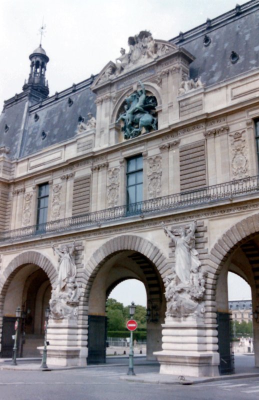 The Porte de Louvre, Paris, France