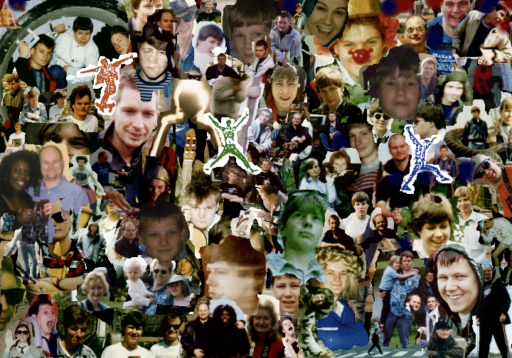 Raving Loony Productions 20th Anniversary Collage