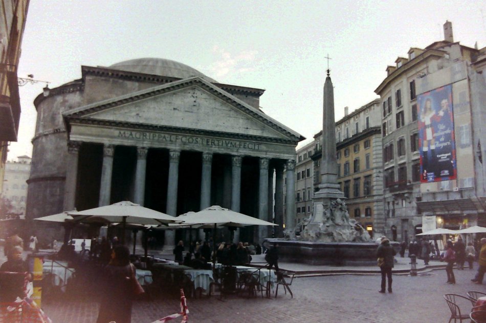 The Pantheon in Rome, Italy