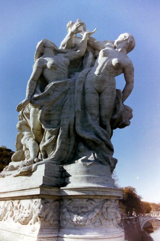 Statue in Rome, Italy