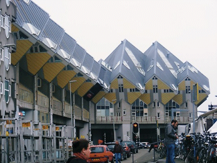 Modern Architecture 2 : The Cube Houses, Rotterdam, The Netherlands