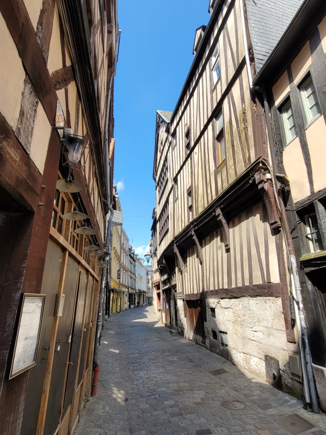 Rue Damiette, St. Maclou, Rouen, France