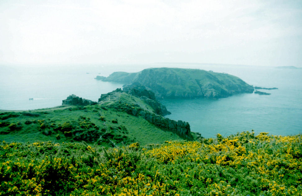 Looking to Brecqhou Island from Sark, Channel Islands