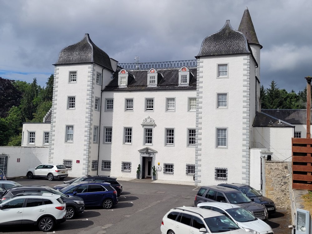 Black Barony Castle, Peeblesshire