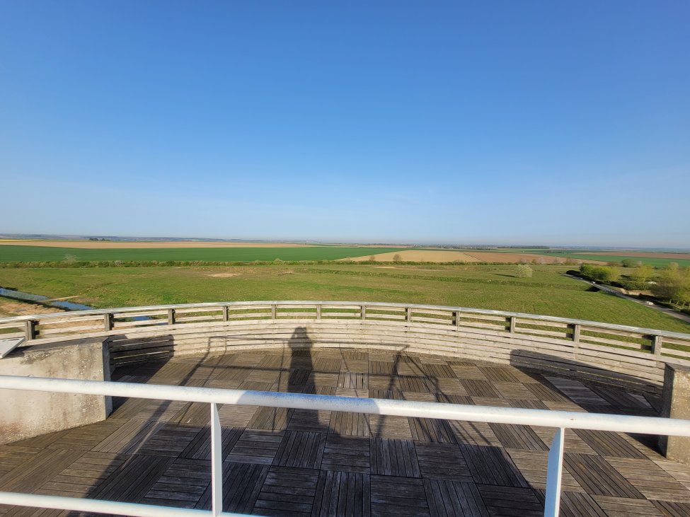 View from the Tower, Aire de la Baie de Somme, Picardy, France