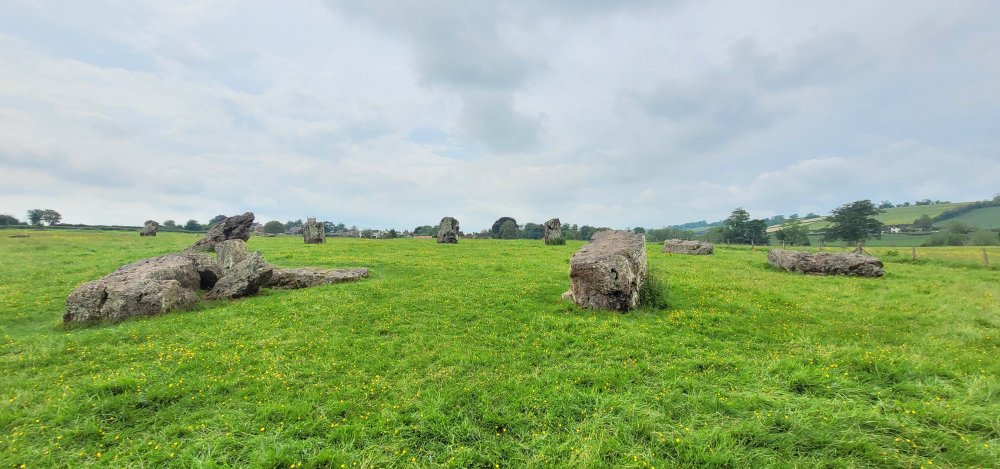 View of the Stones - Stanton Drew, Somerset