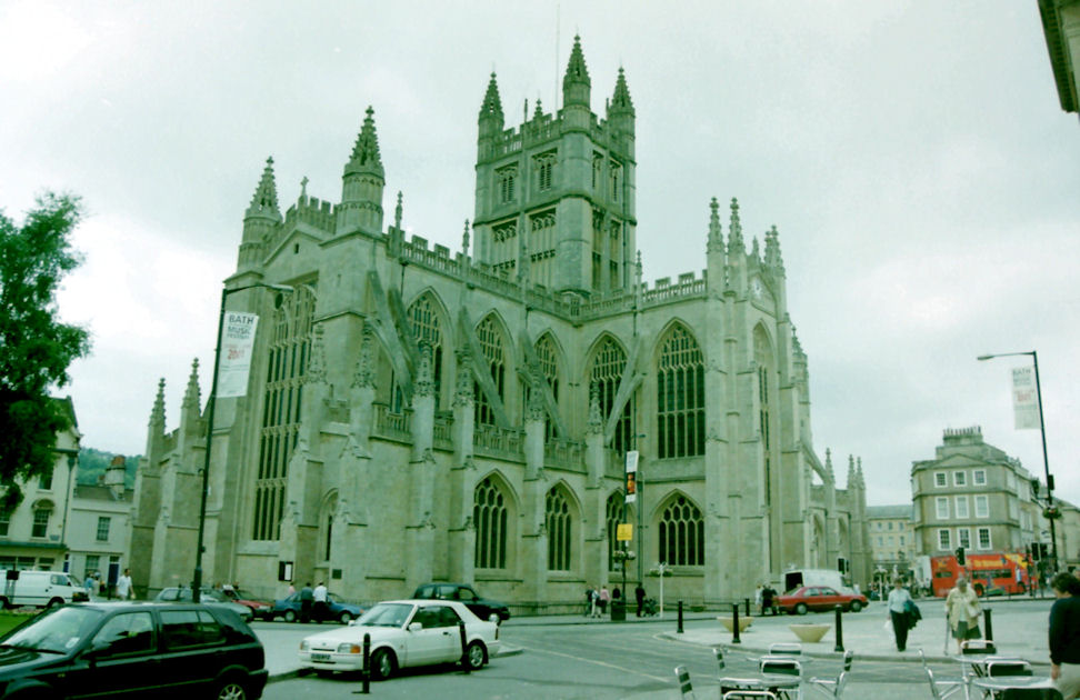 Another view of Bath Abbey, Somerset