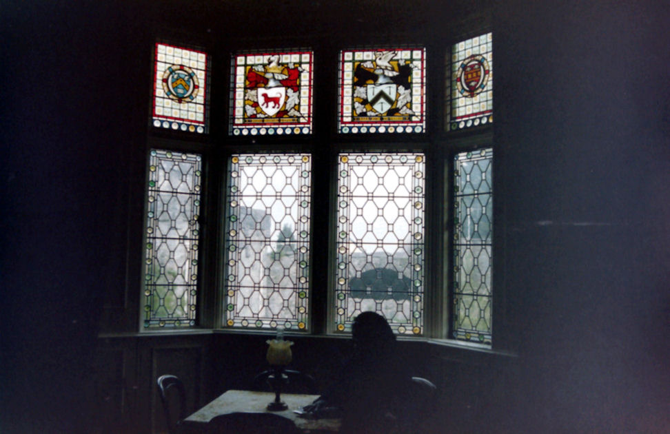 Interior of Banwell Castle, Somerset