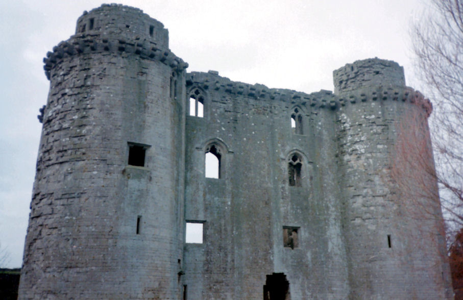 Another view of Nunney Castle, Somerset
