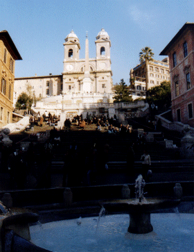 The Spanish Steps, Rome, Italy