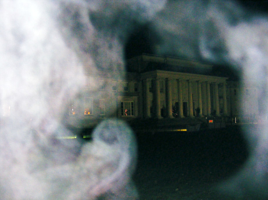 Eerie picture of Shugborough Hall, Staffordshire