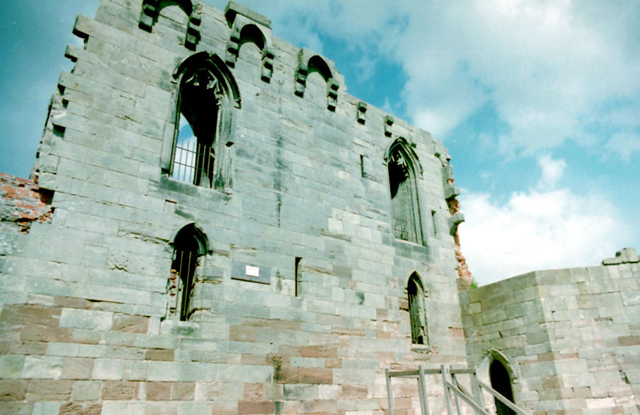 Walls of Stafford Castle, Staffordshire