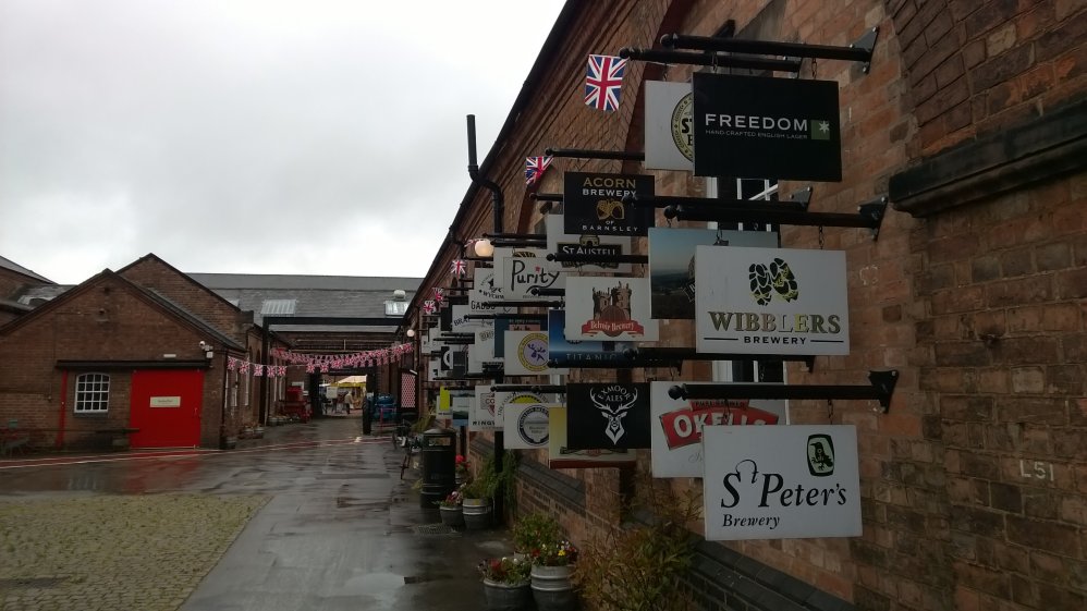 The National Brewery Centre in Burton-upon-Trent, Staffordshire