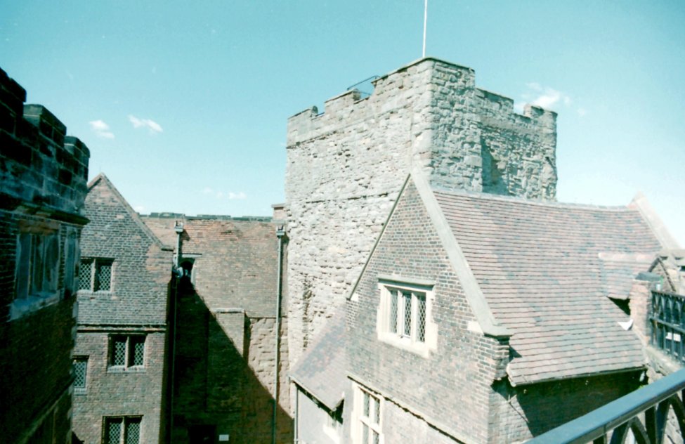 Inner Courtyard, Tamworth Castle, Staffordshire