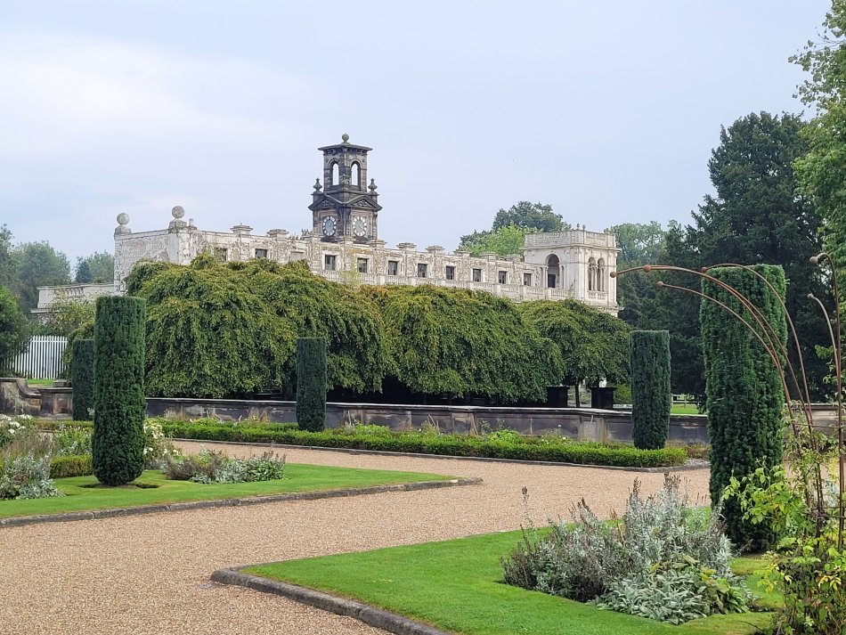 Remains of Trentham Hall, Trentham Estate, Staffordshire