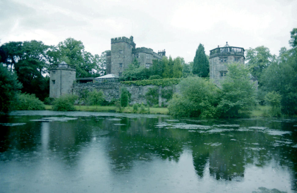 Caverswall Castle from the Lake, Staffordshire