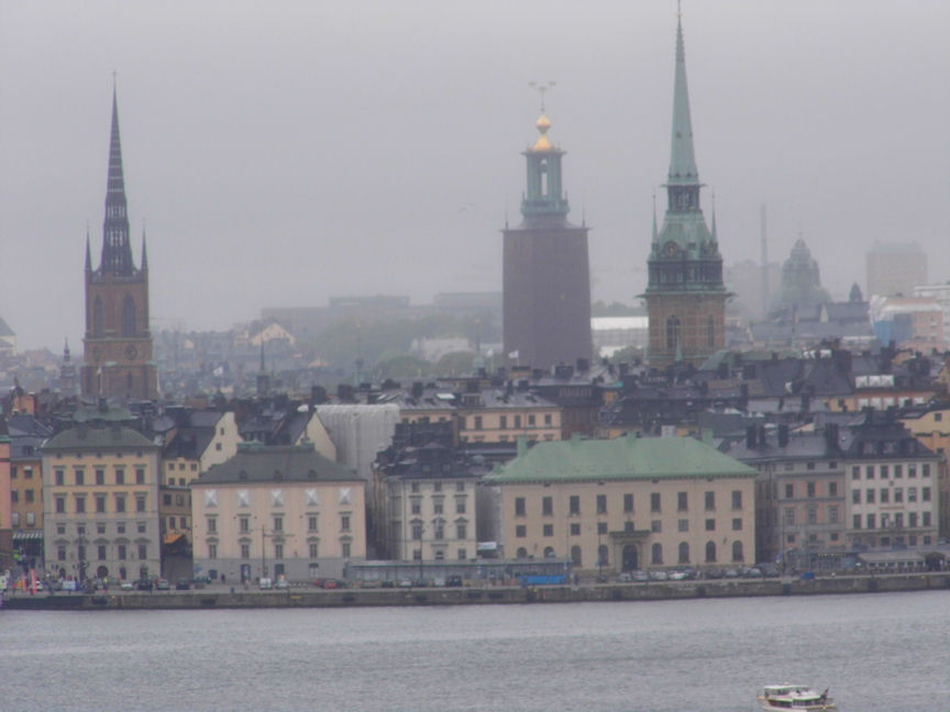 View of the Old Town, Stockholm, Sweden