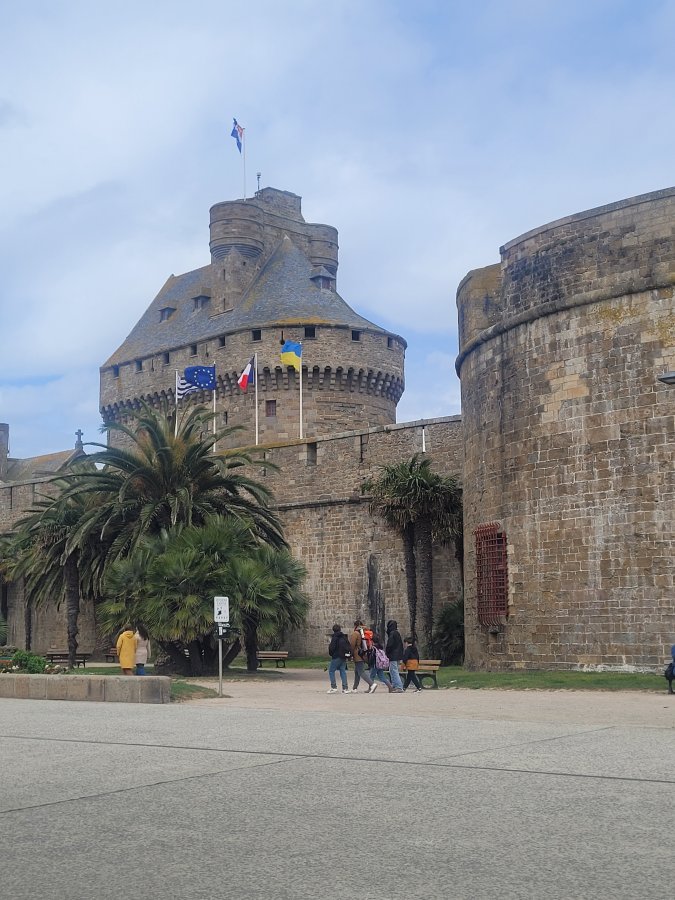 Saint Malo Castle, Brittany, France