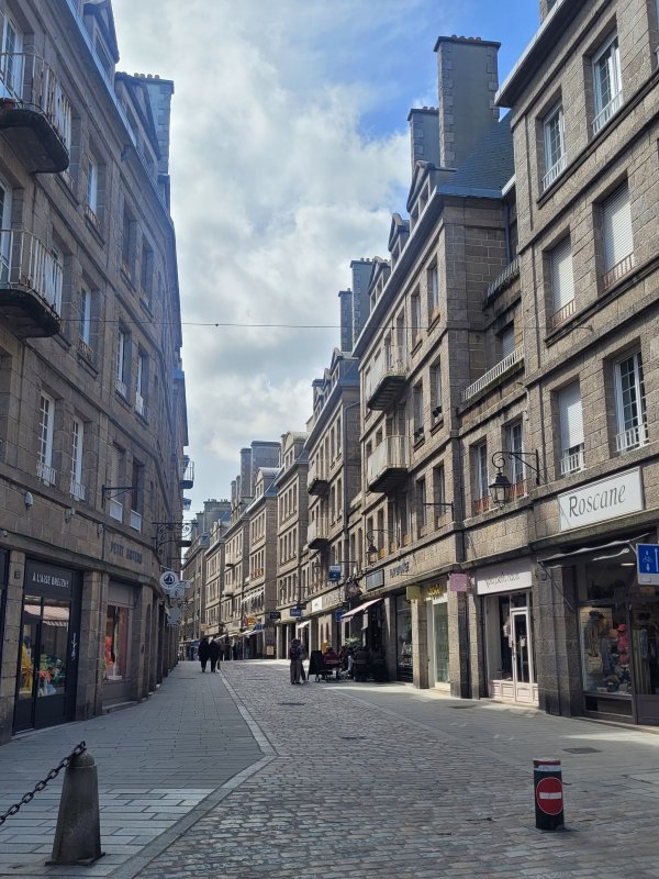 Grand Rue, Saint Malo, Brittany, France