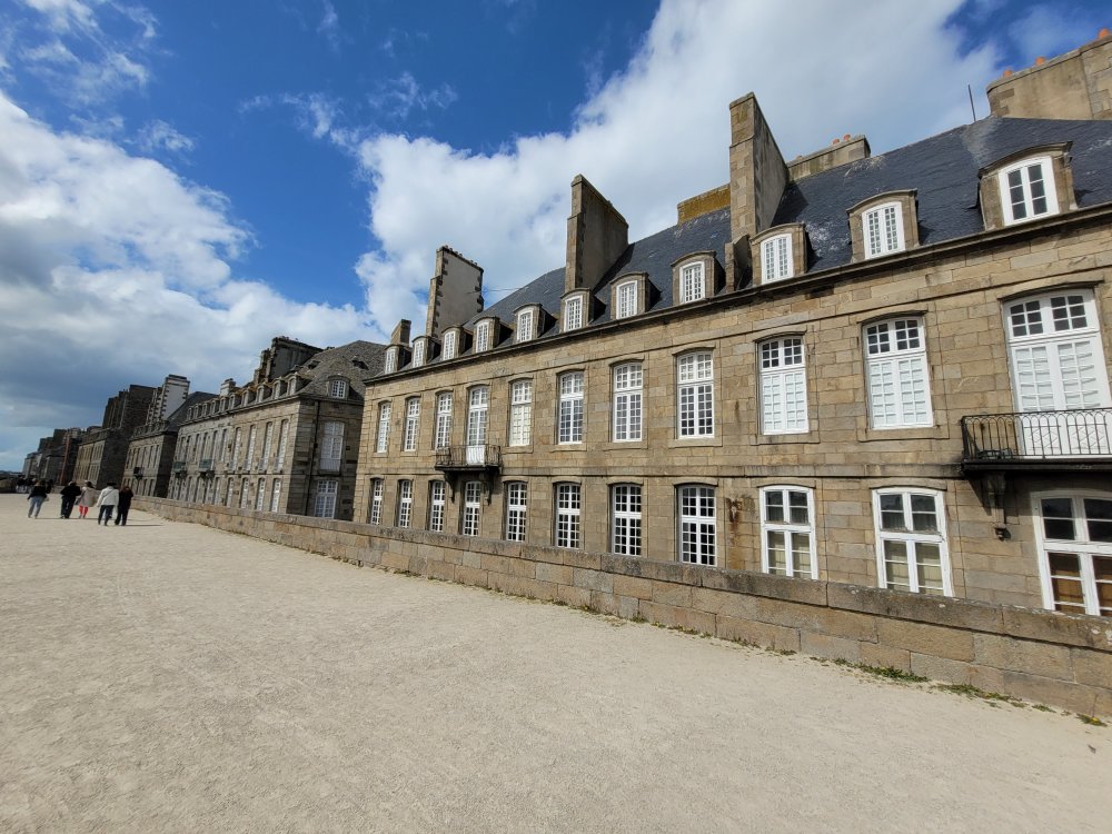 The Oldest Surviving Houses in Saint Malo, Brittany, France