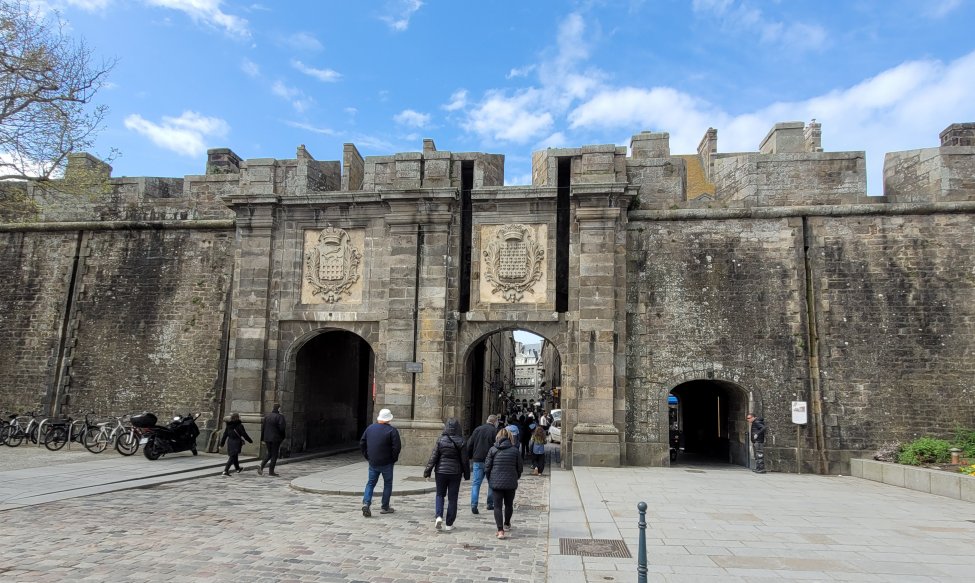 Porte Saint Vincent, Saint Malo, Brittany, France