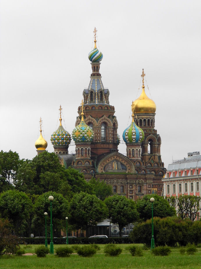 Cathedral on the Spilled Blood from the Field of Mars, St. Petersburg, Russia
