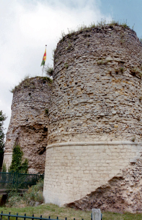 Hugh Bigod's Castle at Bungay, Suffolk