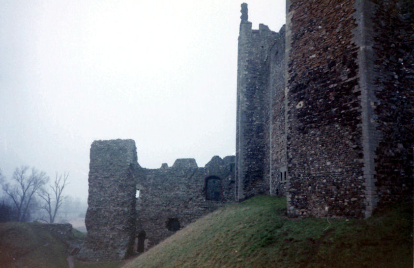 Misty Day in Framlingham, Suffolk