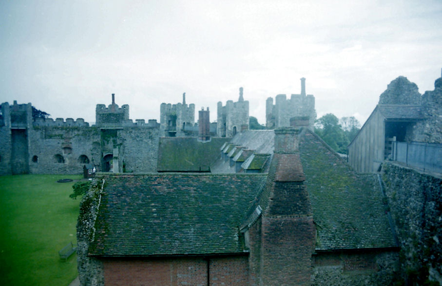 Framlingham Castle in Suffolk