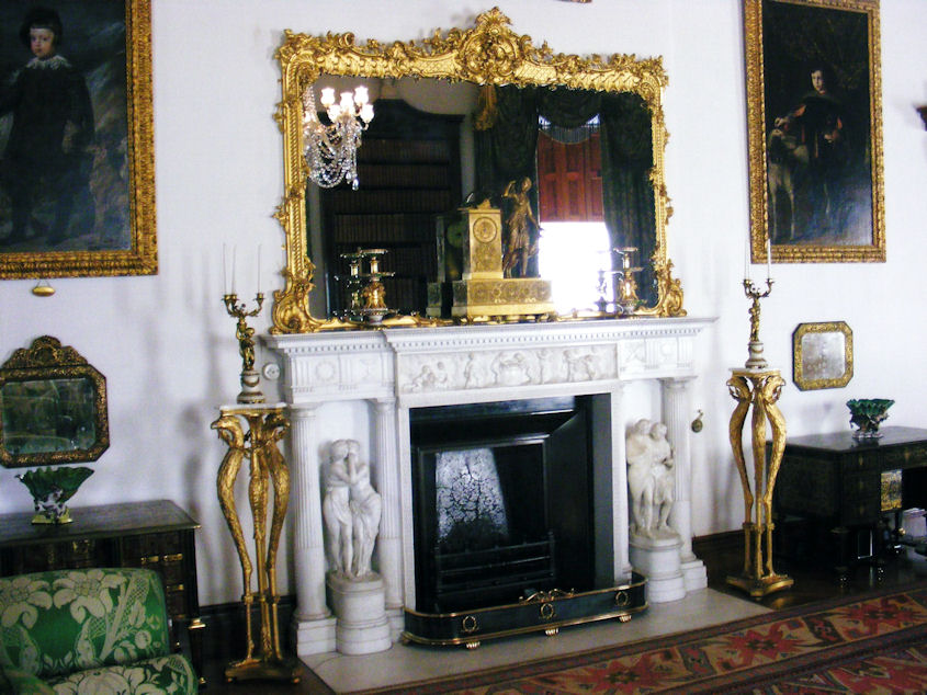 Inside Ickworth House, Suffolk