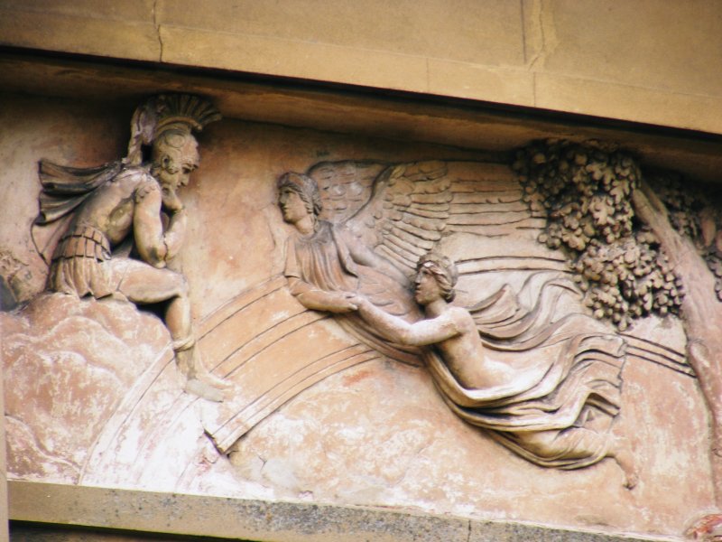 Detail of Fresco, Ickworth House, Suffolk