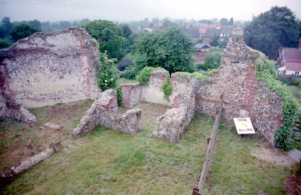 Ruins of Eye Castle, Suffolk