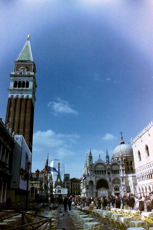 Approaching St. Mark's Square, Venice, Italy