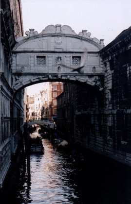 The Infamous Bridge of Sighs, Venice, Italy