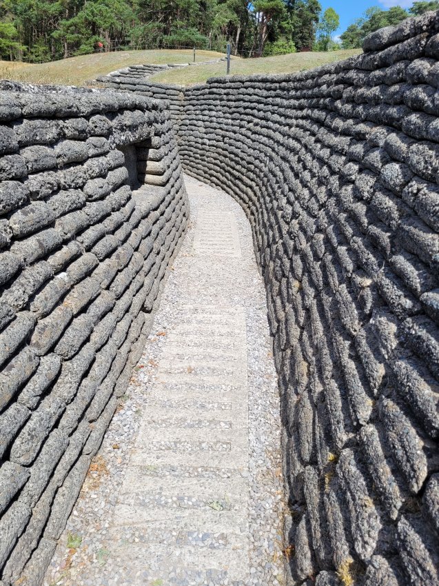 In the Trenches, Vimy Ridge, France