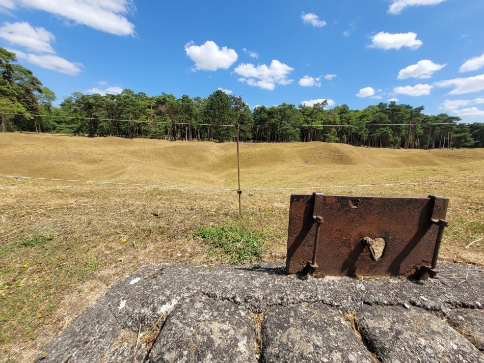 View from the Trenches, Vimy Ridge, France