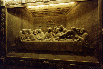 The Last Supper ... pass the salt anybody?!, Wieliczka Salt Mines, Poland