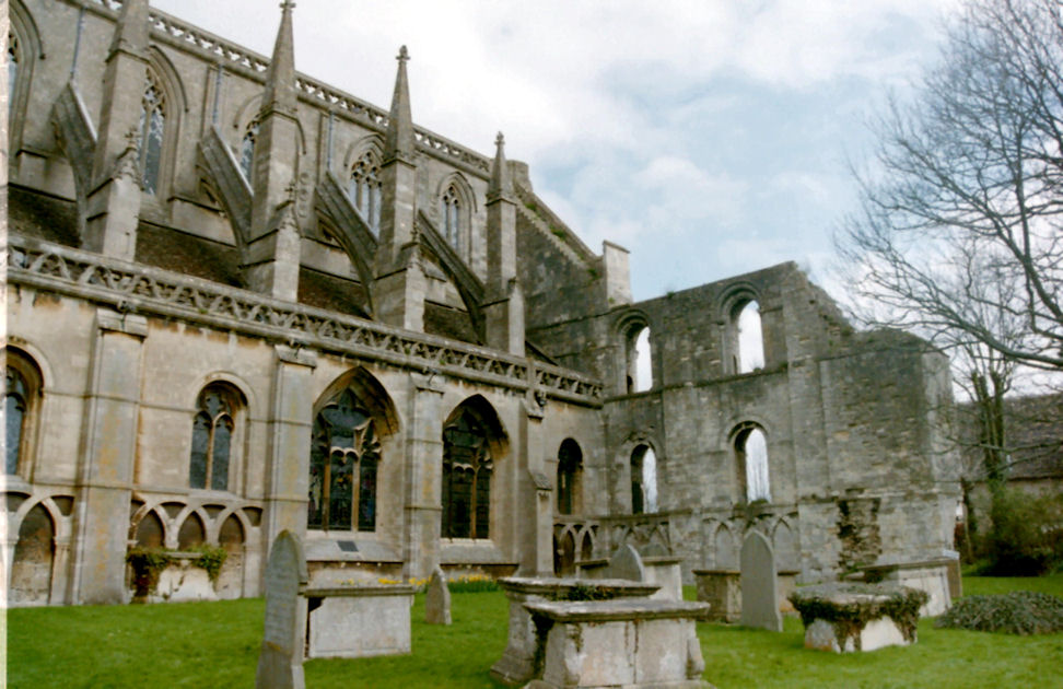 Another view of Malmesbury Abbey, Wiltshire