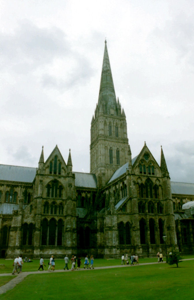 Salisbury's Magnificent Cathedral, Wiltshire