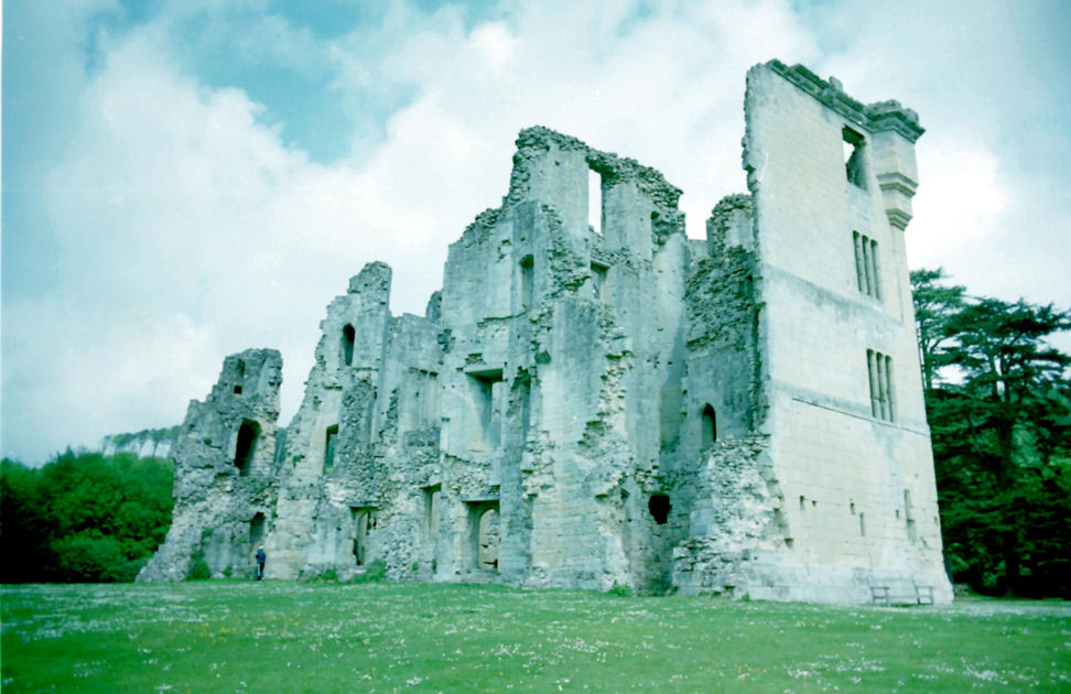 The Damaged Side - Old Wardour Castle, Wiltshire